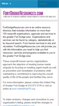 Mobile Screenshot of fortdodgeresources.com